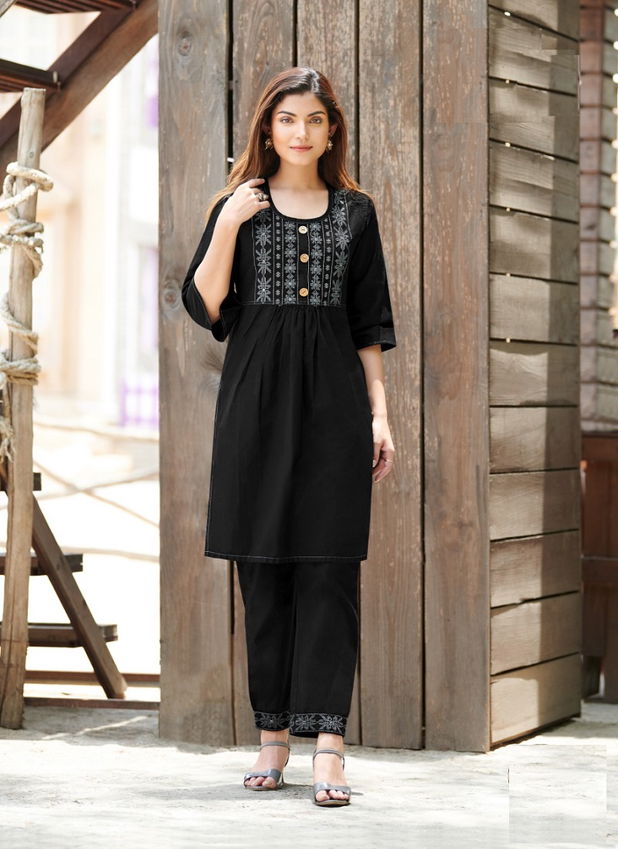 Seriema Kumb Westin Designer Denim Wholesale Party Wear Kurti Catalog
